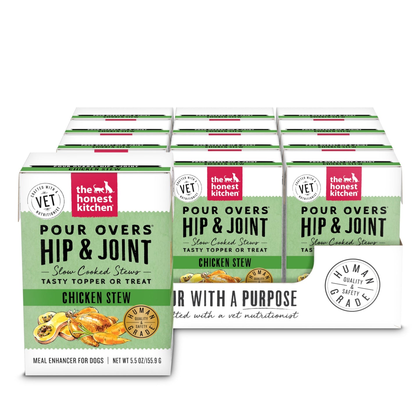 Honest Kitchen Pour Overs Hip & Joint Chicken Stew 5.5 oz