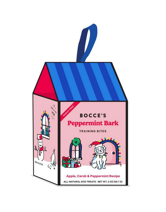 Bocce's Bakery Peppermint Bark Ornament 2oz