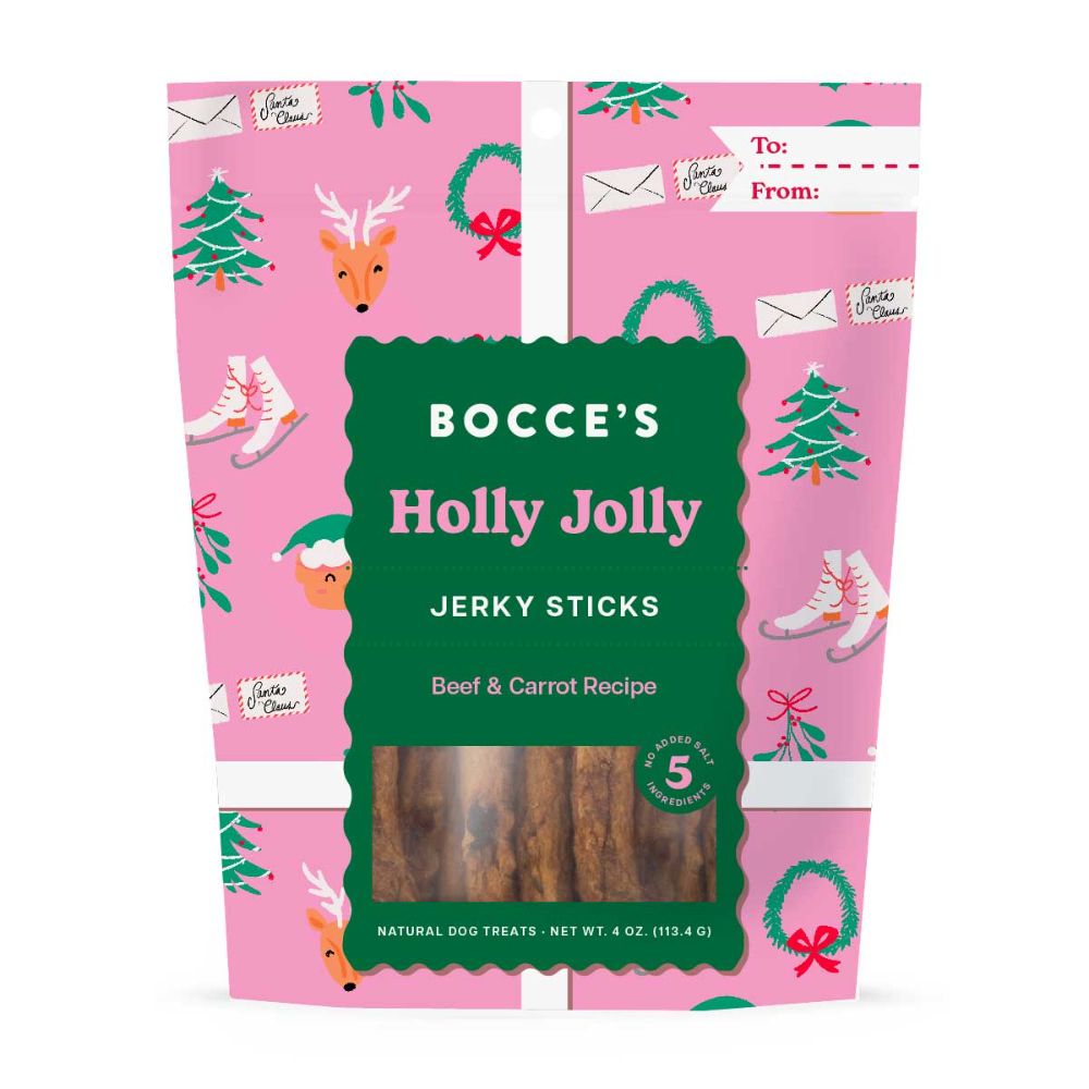 Bocce's Bakery Holly Jolly Jerky Sticks