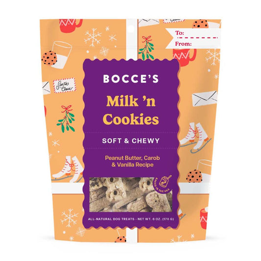 Bocce's Baker Milk N Cookies Soft & Chewy Dog Treats