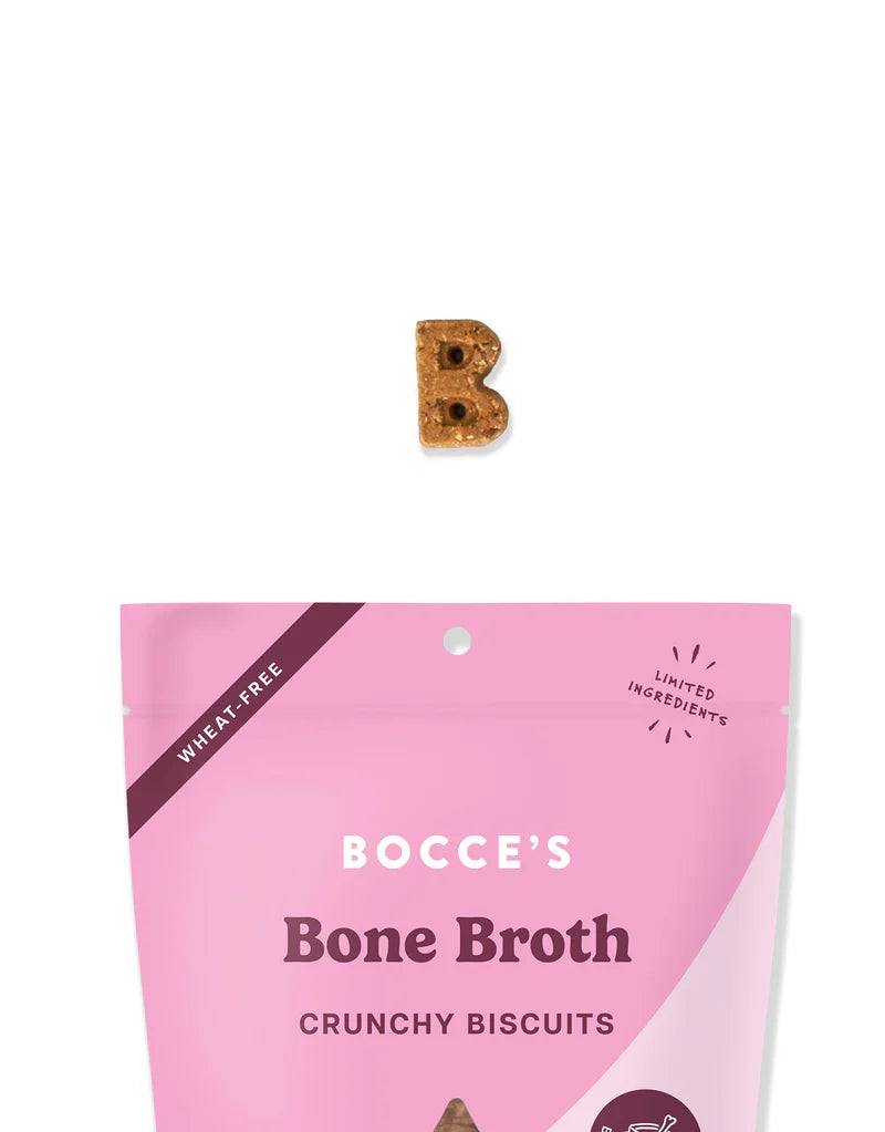 Bocce's Bakery Beef Bone Broth and Carrot Dog Treats - 5oz