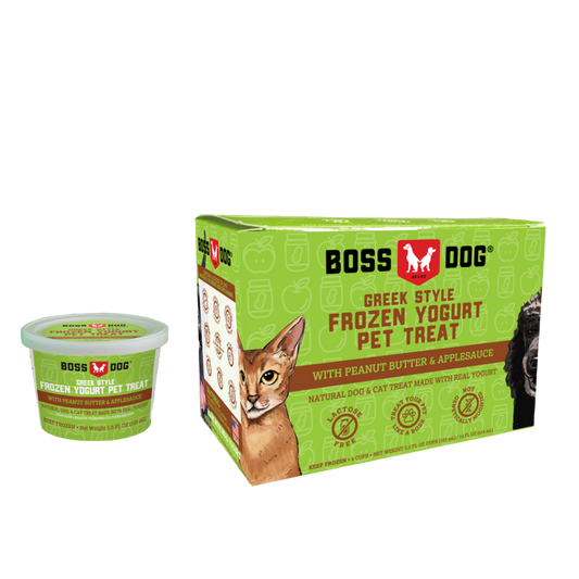 BossDog Frozen Yogurt PB Apple 4pk