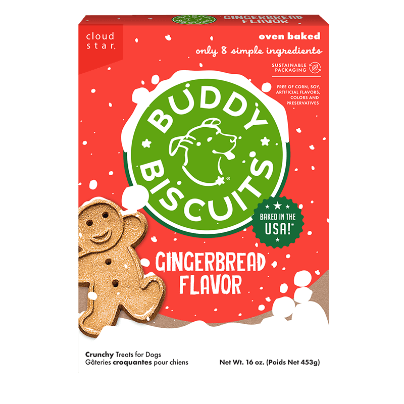 Cloud Star Crunchy Gingerbread Biscuits 16oz