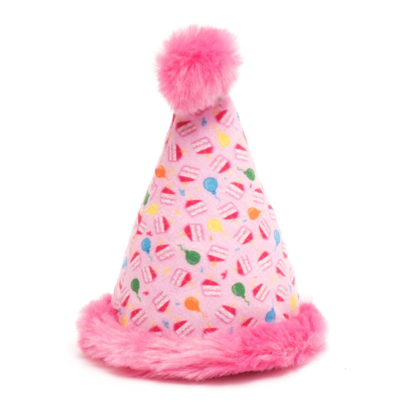 Worthy Cat Birthday Hat Pink