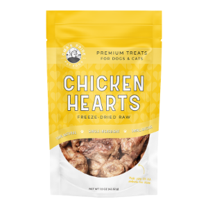 Oma's Pride Freeze-Dried Chicken Hearts 1.5oz