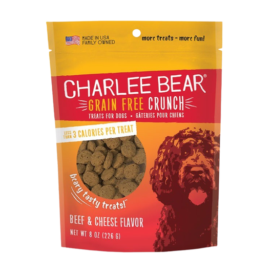 Charlee Bear Crunch Beef Liver Cheese 8oz