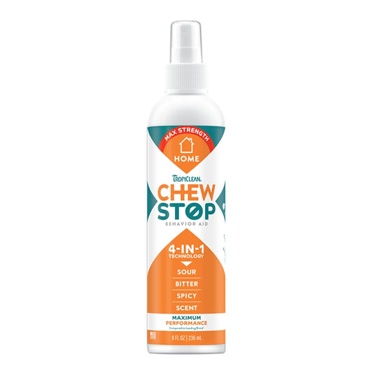 Tropiclean Chew Stop Behavior Aid Home Spray 8oz