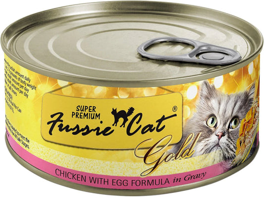 Fussie Cat Chicken & Egg Gravy 2.82-oz