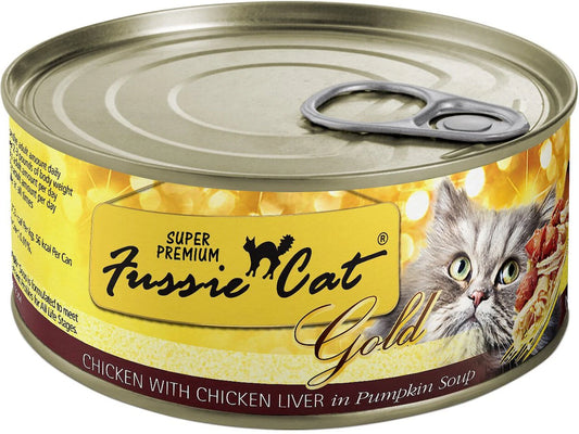 Fussie Cat Chicken with Liver 2.82-oz