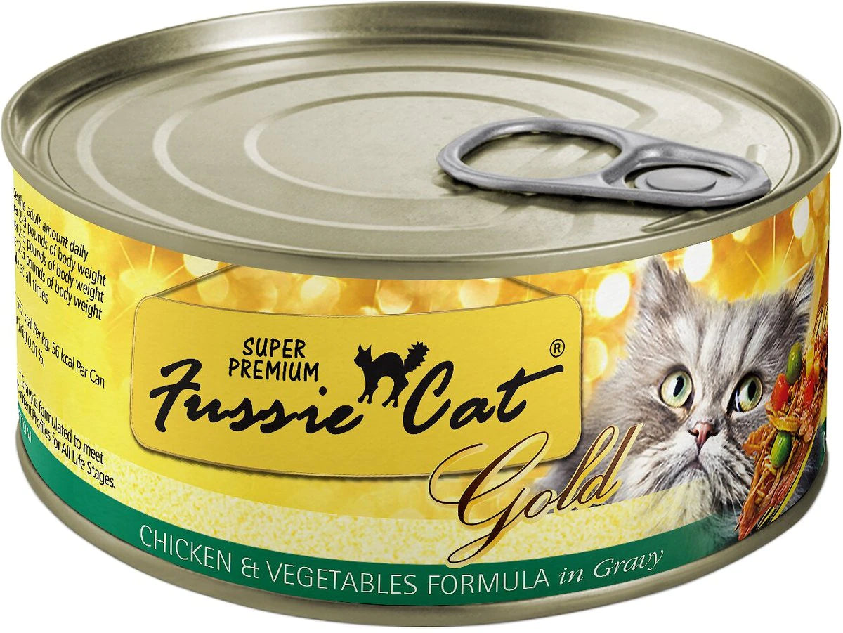 Fussie Cat Chicken & Veggies 2.82-oz