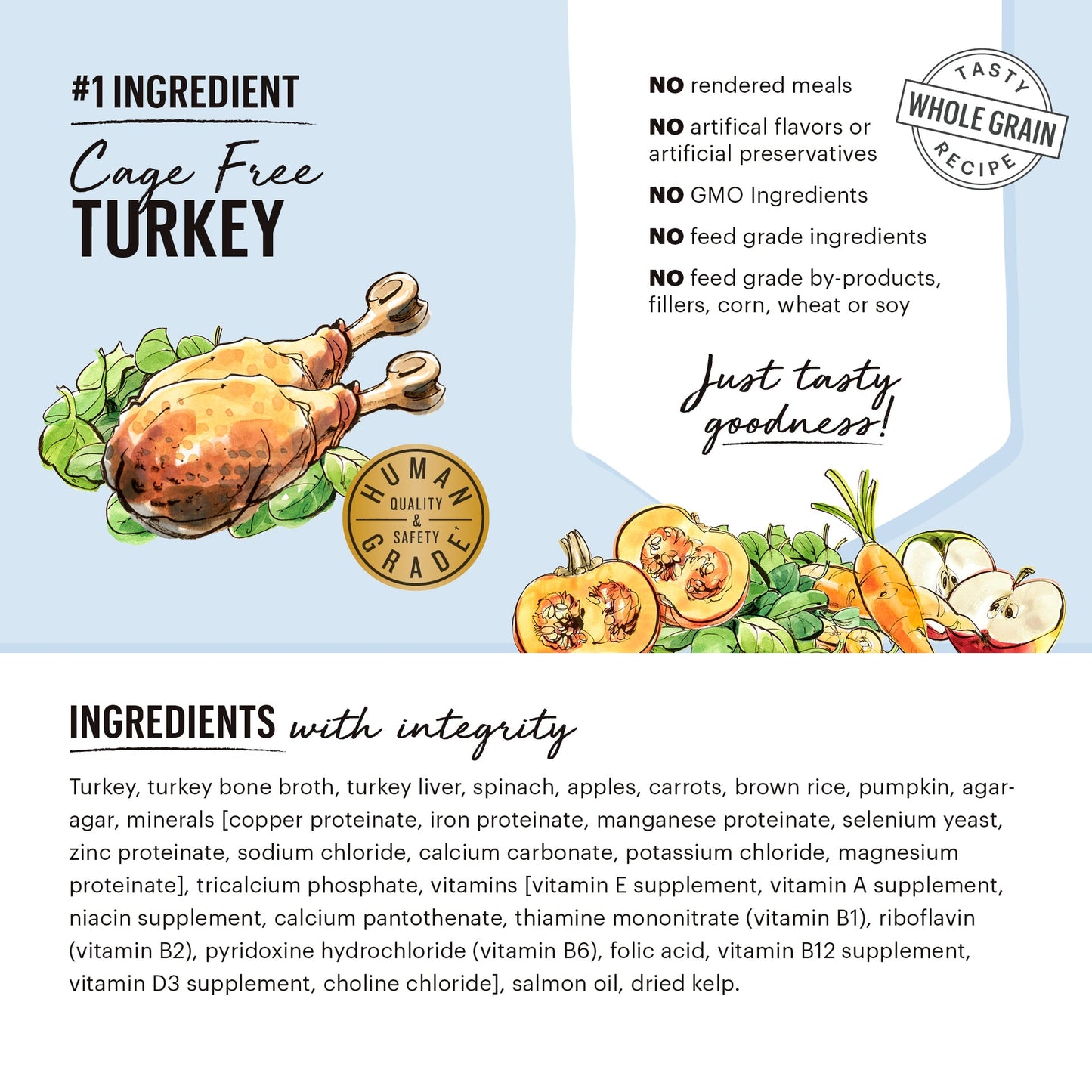 Honest Kitchen Butcher Block Pate Turkey 10.5 oz