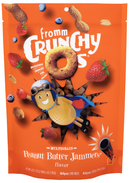 Fromm Crunchy O's Peanut Butter Jammers