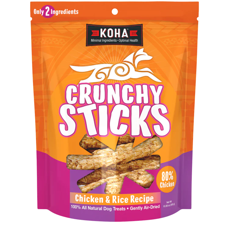 Koha Crunchy Sticks Chicken & Rice Recipe 10.58oz