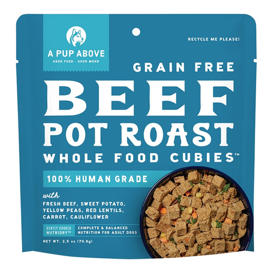 A Pup Above Cubies Grain Free Beef Pot Roast 2.5oz