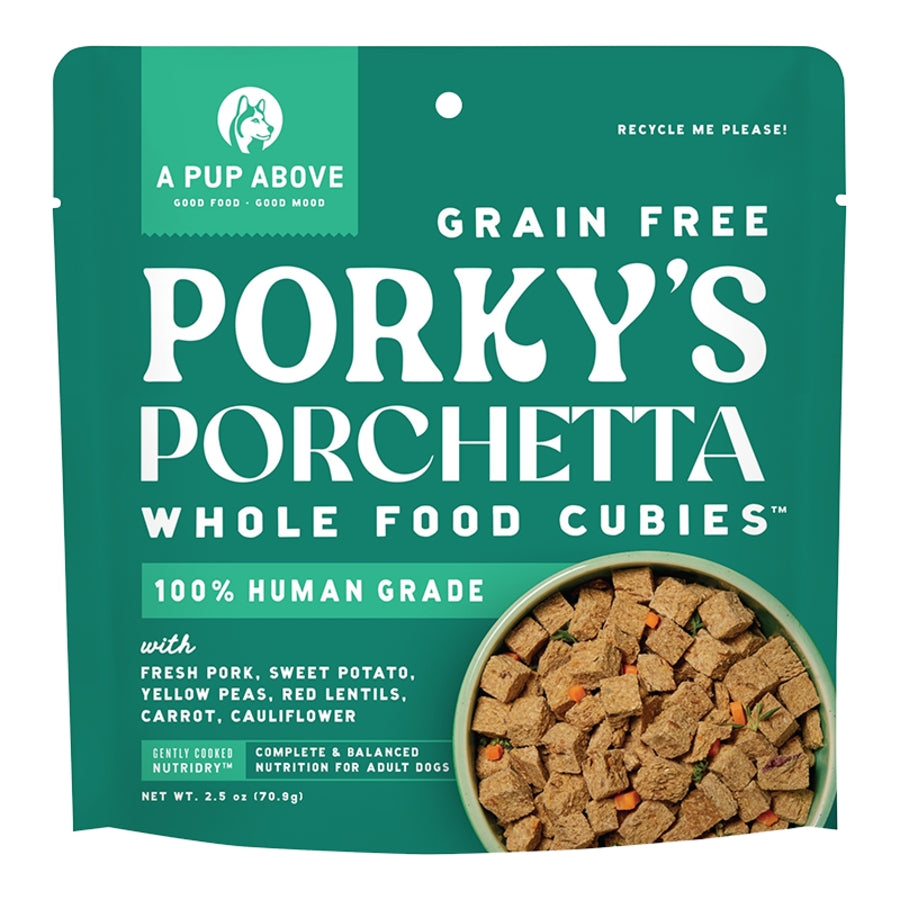 A Pup Above Cubies Porky's Porschetta 2.5oz