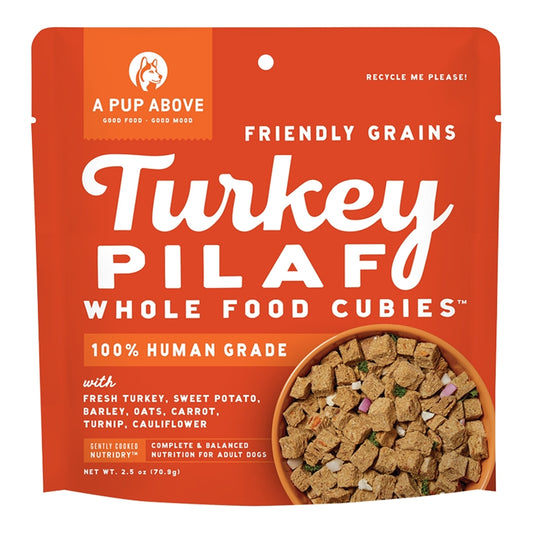 A Pup Above Cubies Turkey Pilaf 2.5oz