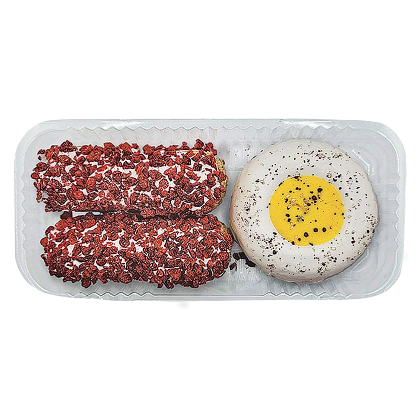 K9 Granola Factory Donut Deli Sunny Side PUP, Bacon & Egg Gourmet Donuts 3pack