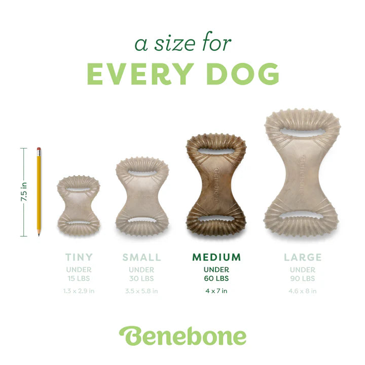 Benebone Dental Chew Peanut Butter M
