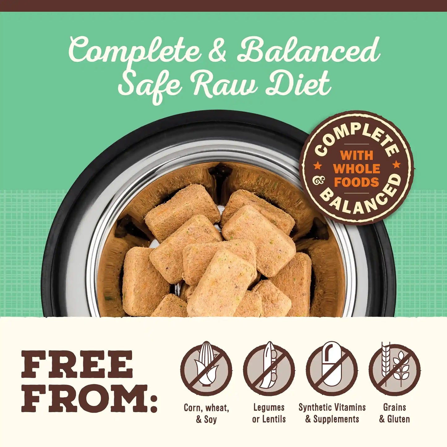 Primal Freeze Dried Raw Dog Food Chicken Recipe 14oz