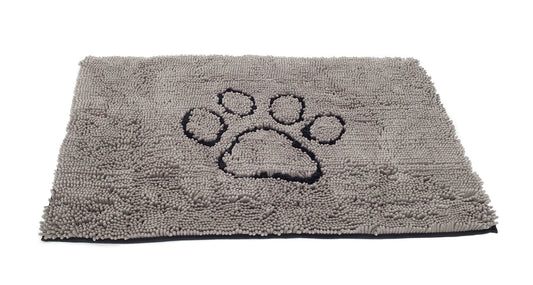 Dog Gone Smart Dirty Dog Doormat Grey Large 35x26