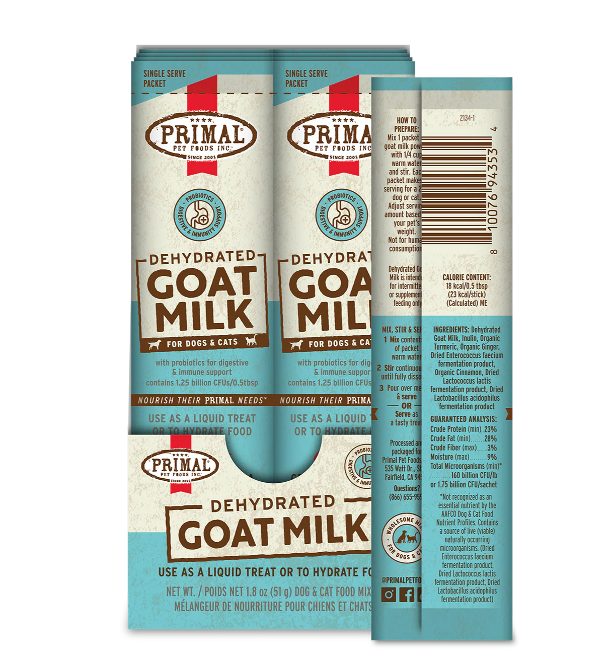 Primal Dehydrated Goat Milk