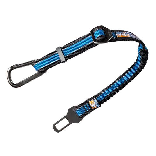 Kurgo DIrect to Seatbelt Bungee Tether Blue