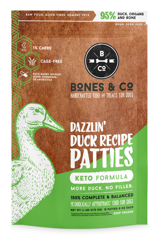 Bones N Co Duck Patties 6-lb