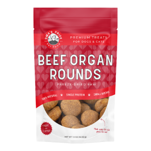 Oma's Pride Freeze-Dried Beef Organ Rounds 1.5oz