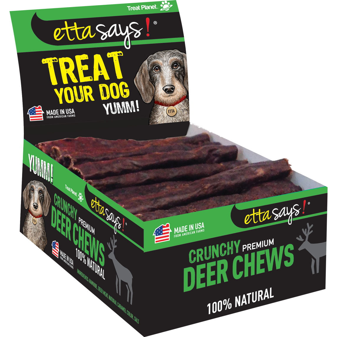 Etta Says! Crunchy Deer Chew Singles