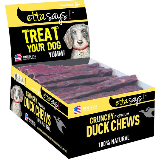 Etta Says! Crunchy Duck Chews 4 in Singles