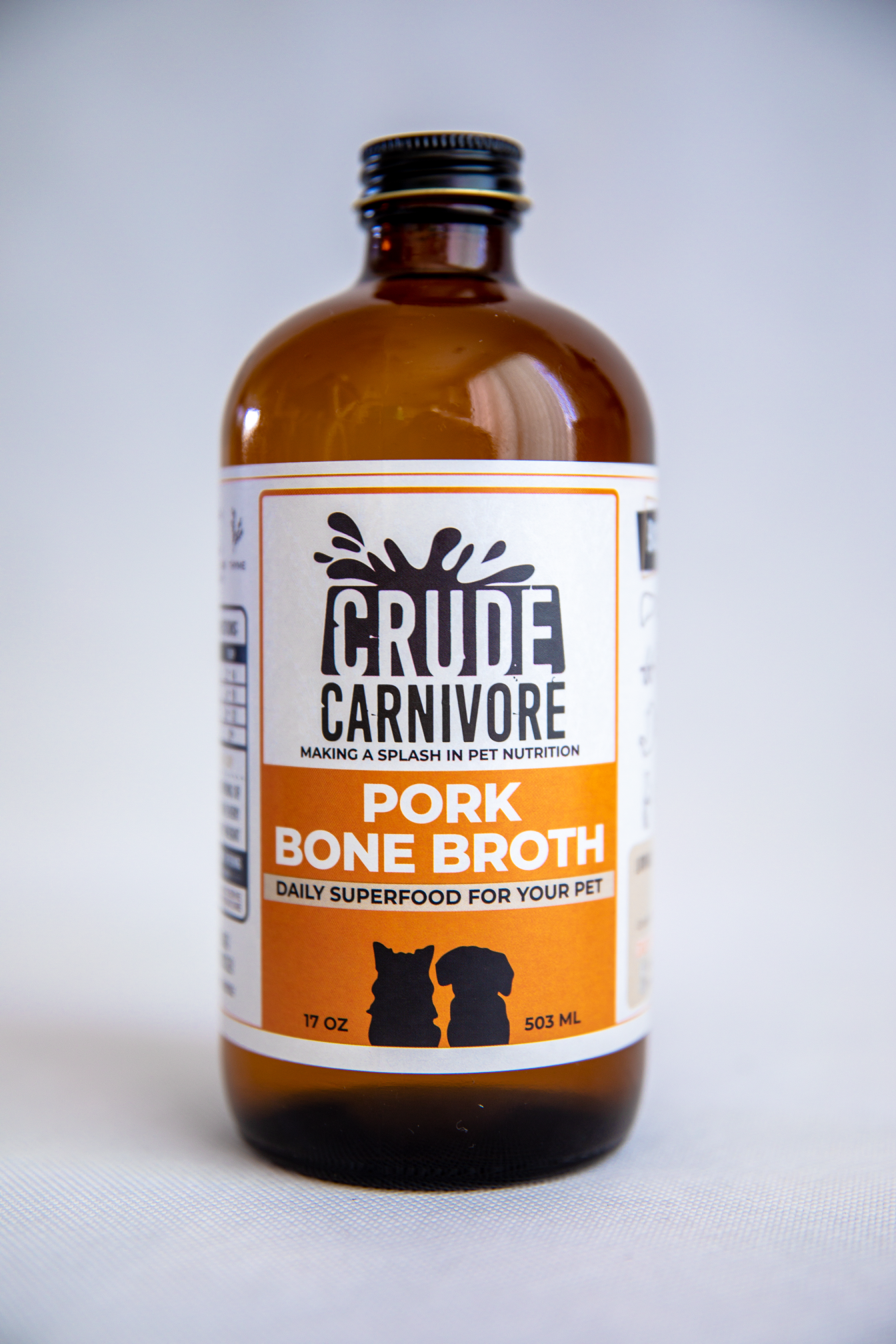 Crude Carnivore 16oz Pork Bone Broth