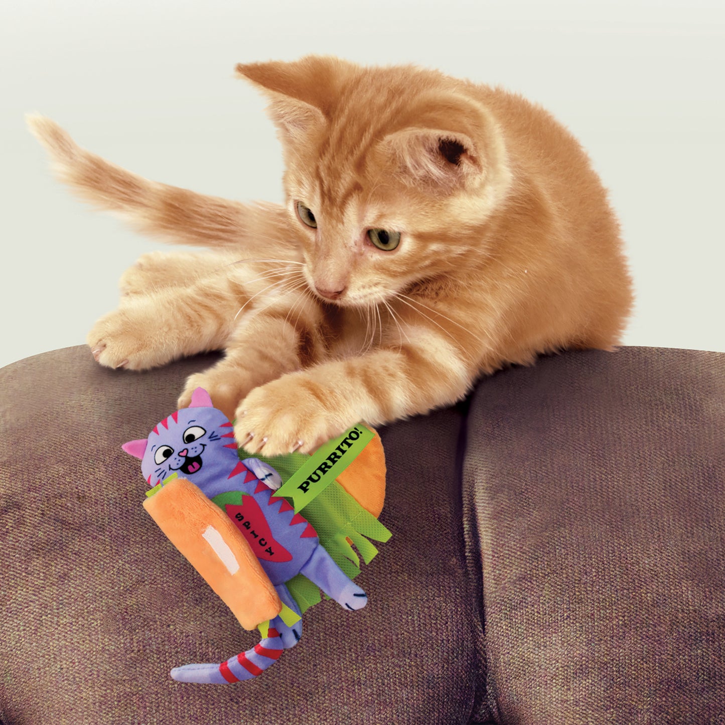 The KONG Company Pull A Partz Purrito Cat Toy