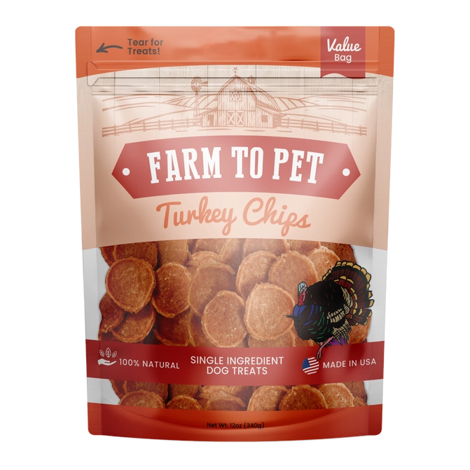 Farm to Pet Turkey Chips