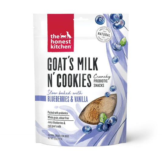 Honest Kitchen Blueberry & Vanilla Goat's Milk N Cookies 8 oz