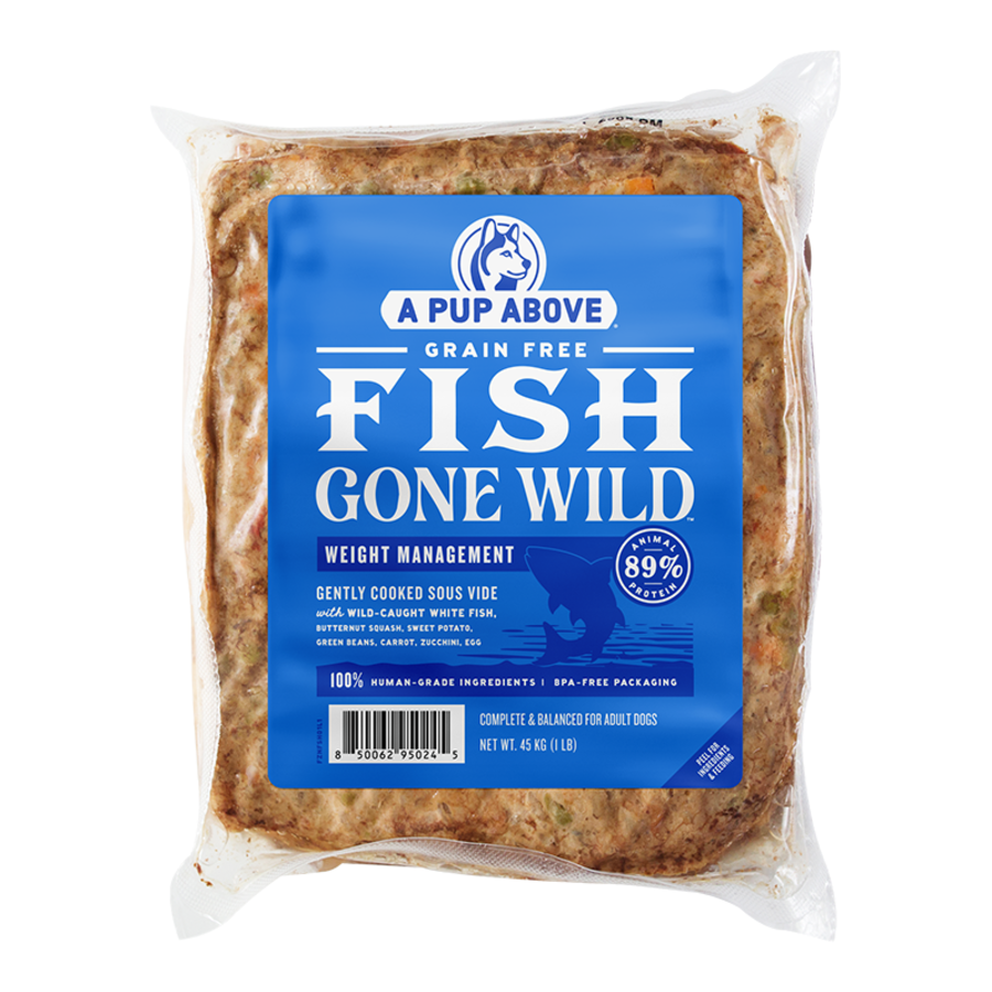 A Pup Above Fish Gone Wild Gently Cooked Dog Food