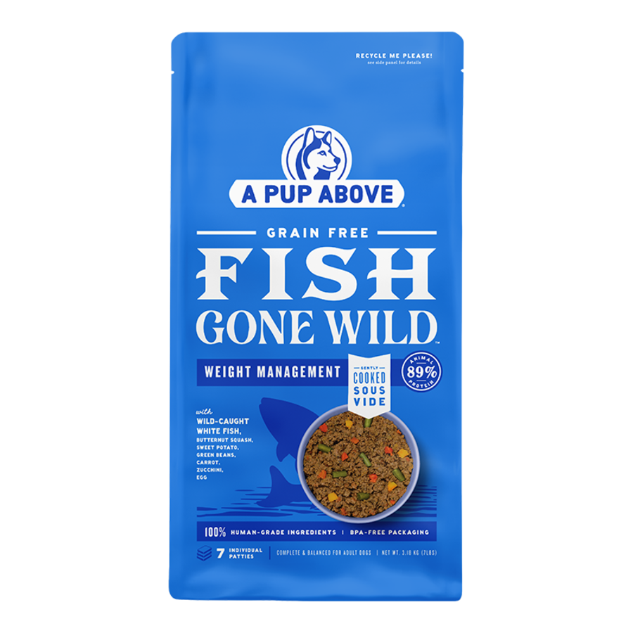 A Pup Above Fish Gone Wild Gently Cooked Dog Food