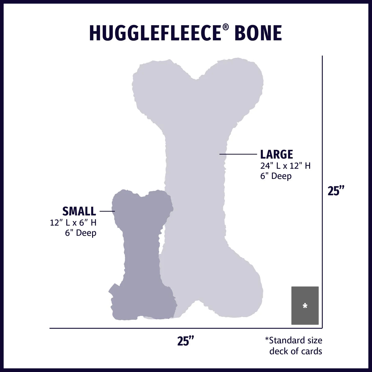 Hugglehounds Fleece Bone 12" Pink