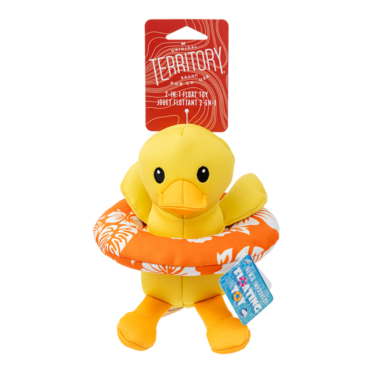 Territory Dog Floating Duck 8.9"