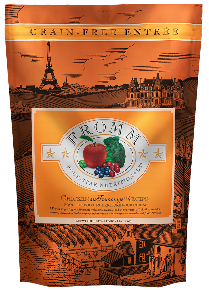 Fromm Four Star Grain Free Chicken Au Frommage Dry Dog Food
