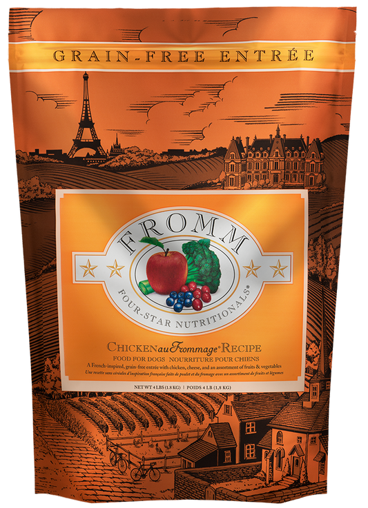 Fromm Four Star Grain Free Chicken Au Frommage Dry Dog Food