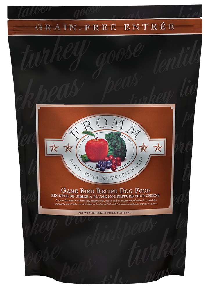 Fromm Four Star Grain Free Game Bird Dry Dog Food