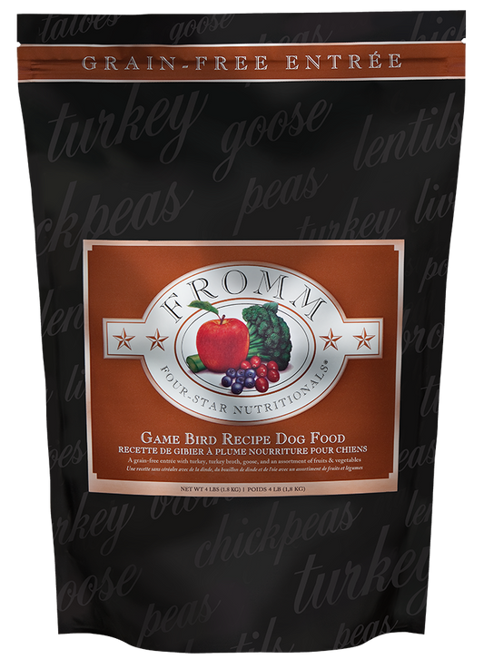 Fromm Four Star Grain Free Game Bird Dry Dog Food