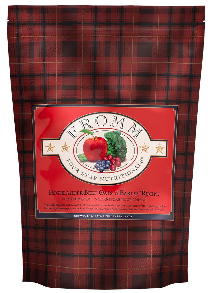 Fromm Four Star Highlander Beef, Oats, 'N Barley Dry Dog Food