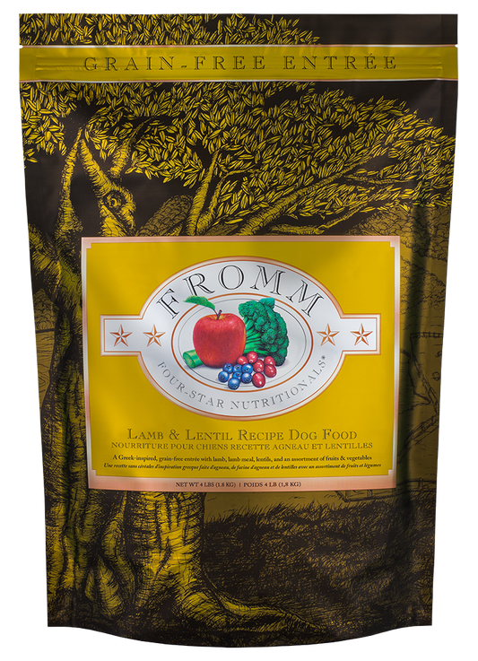 Fromm Four Star Grain Free Lamb & Lentil Dry Dog Food