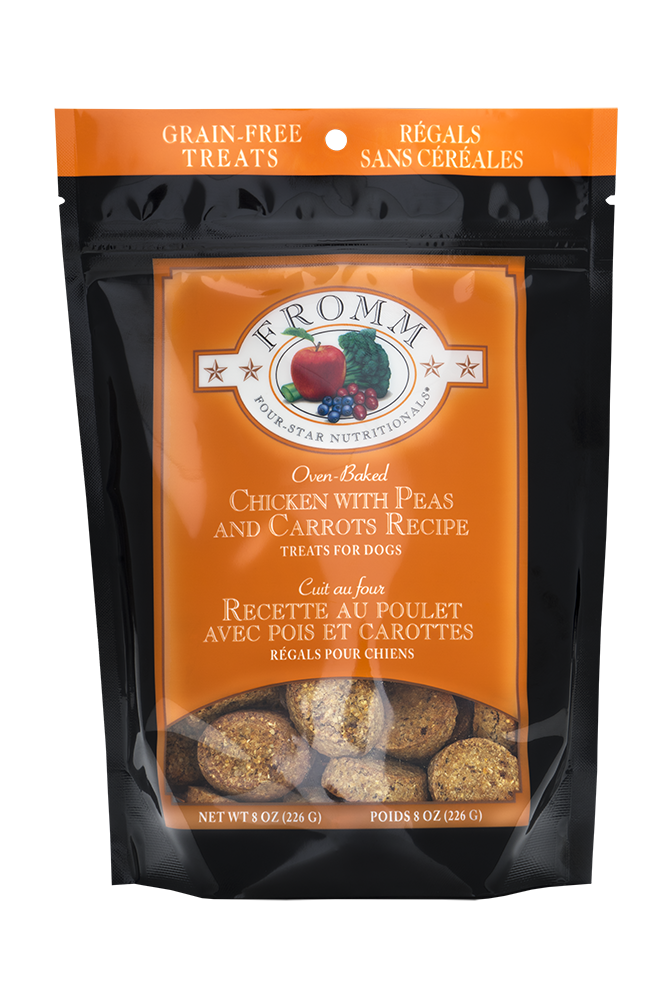 Fromm Four Star Chicken With Peas & Carrots Treats 8 oz