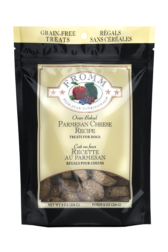 Fromm Four Star Parmesan Cheese Dog Treats 8 oz