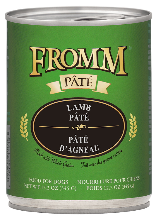 Fromm Lamb Pate Canned Dog Food 12.2-oz