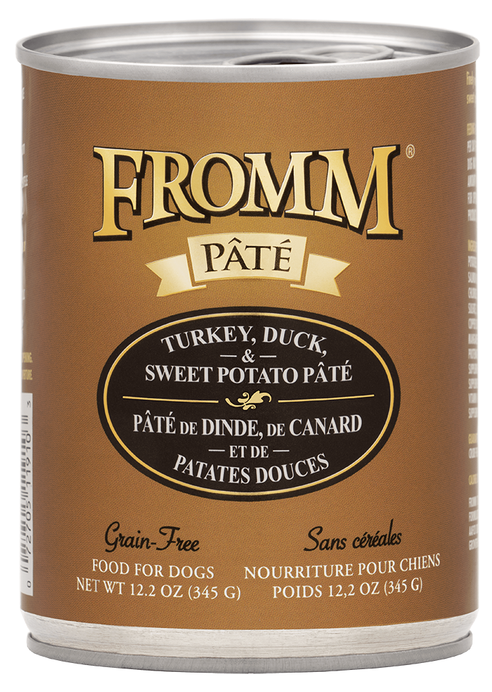 Fromm Turkey, Duck & Sweet Potato Pate 12.2 oz