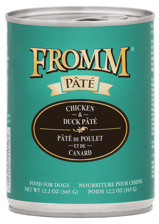 Fromm Chicken & Duck Pate Canned Dog Food 12.2 oz