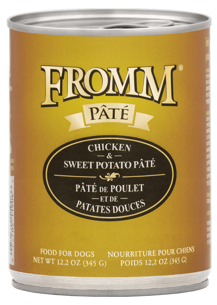 Fromm Chicken & Sweet Potato Pate Canned Dog Food 12.2 oz